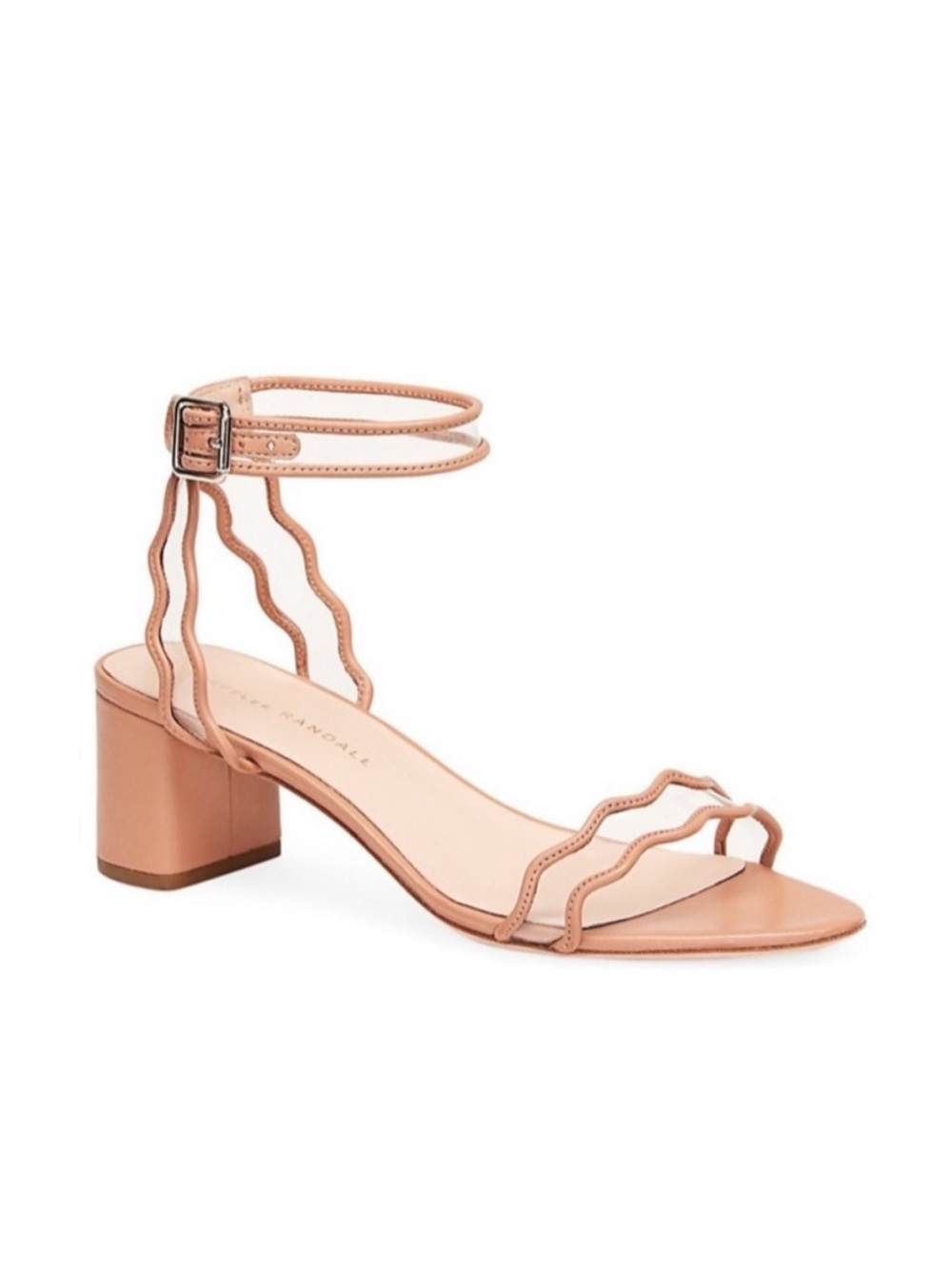 Loeffler Randall Emi Block Heel Sandals PVC